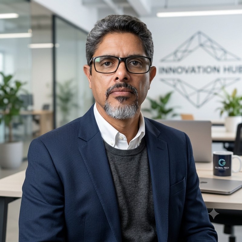 Foto profissional de João Ricardo, advogado e fundador da JRS Soluções